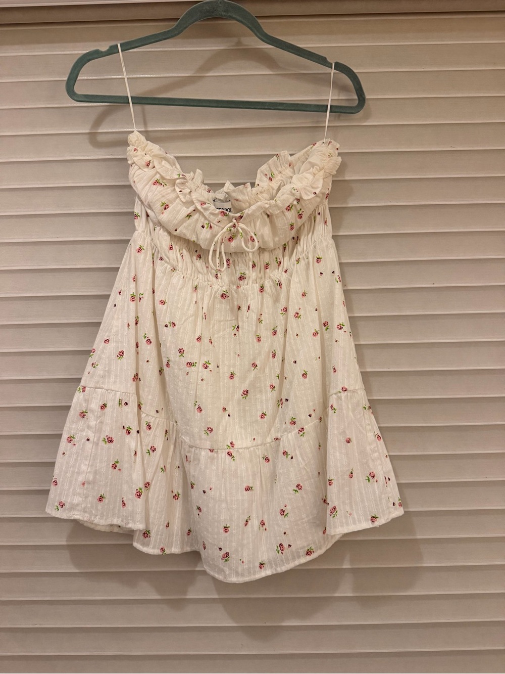 Princess Polly White Floral Mini Dress